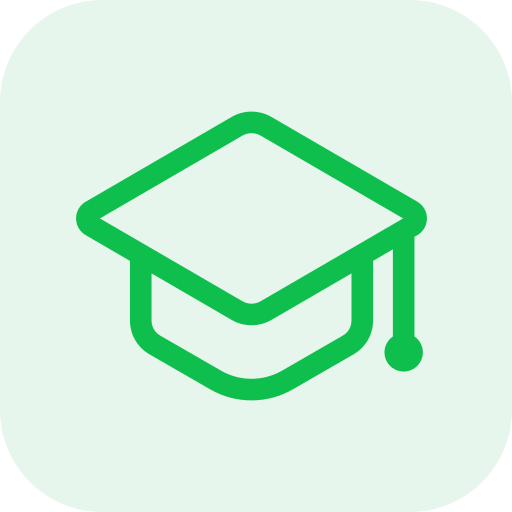 graduation Icon Schulungshut