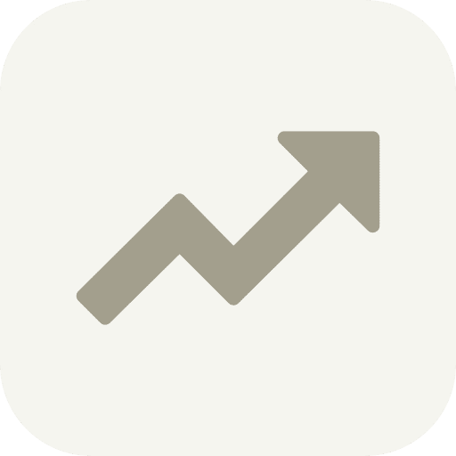 Grafik Aufwärtstrend