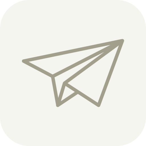 Icon Papierflieger